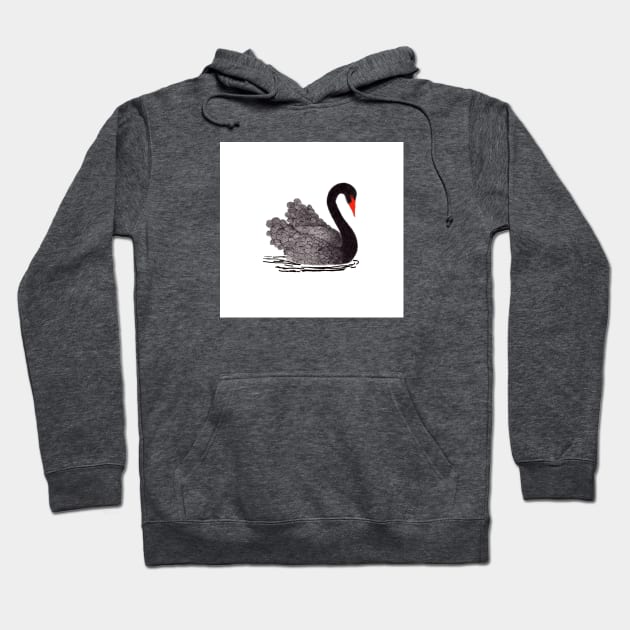 Black Swan Hoodie by Art is Sandy